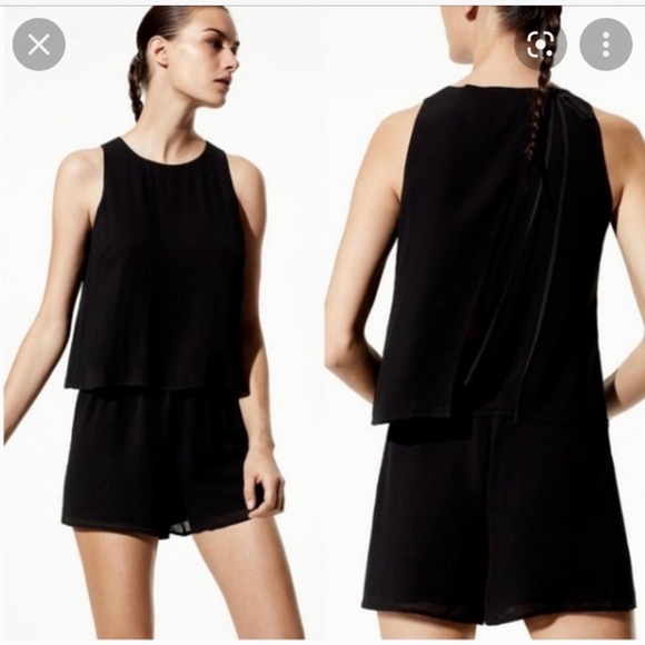 Babaton donachie romper black size xs - Picture 1 of 6